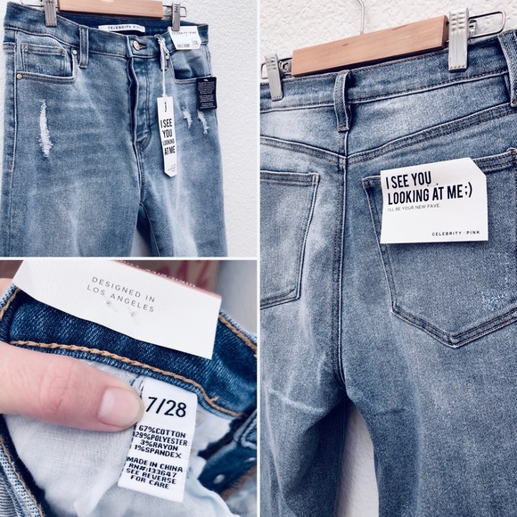 CELEBRITY PINK High Rise MOM jean - Picture 6 of 8
